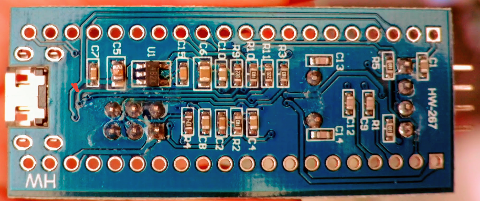 画像関連:STM32F103C8 激安ボード (BluePill) のセルフパワー化