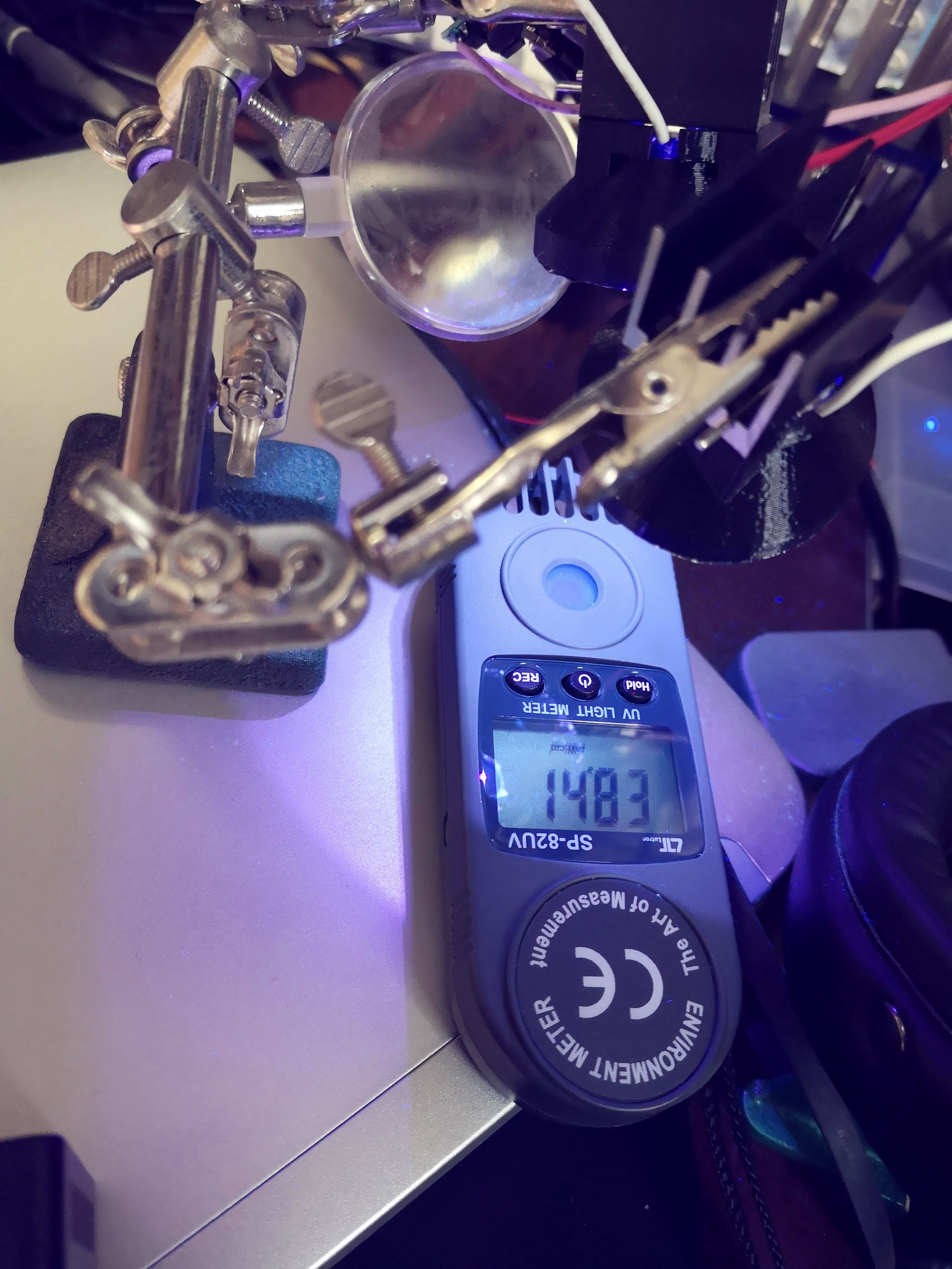 画像関連:パワー UV LED を試す