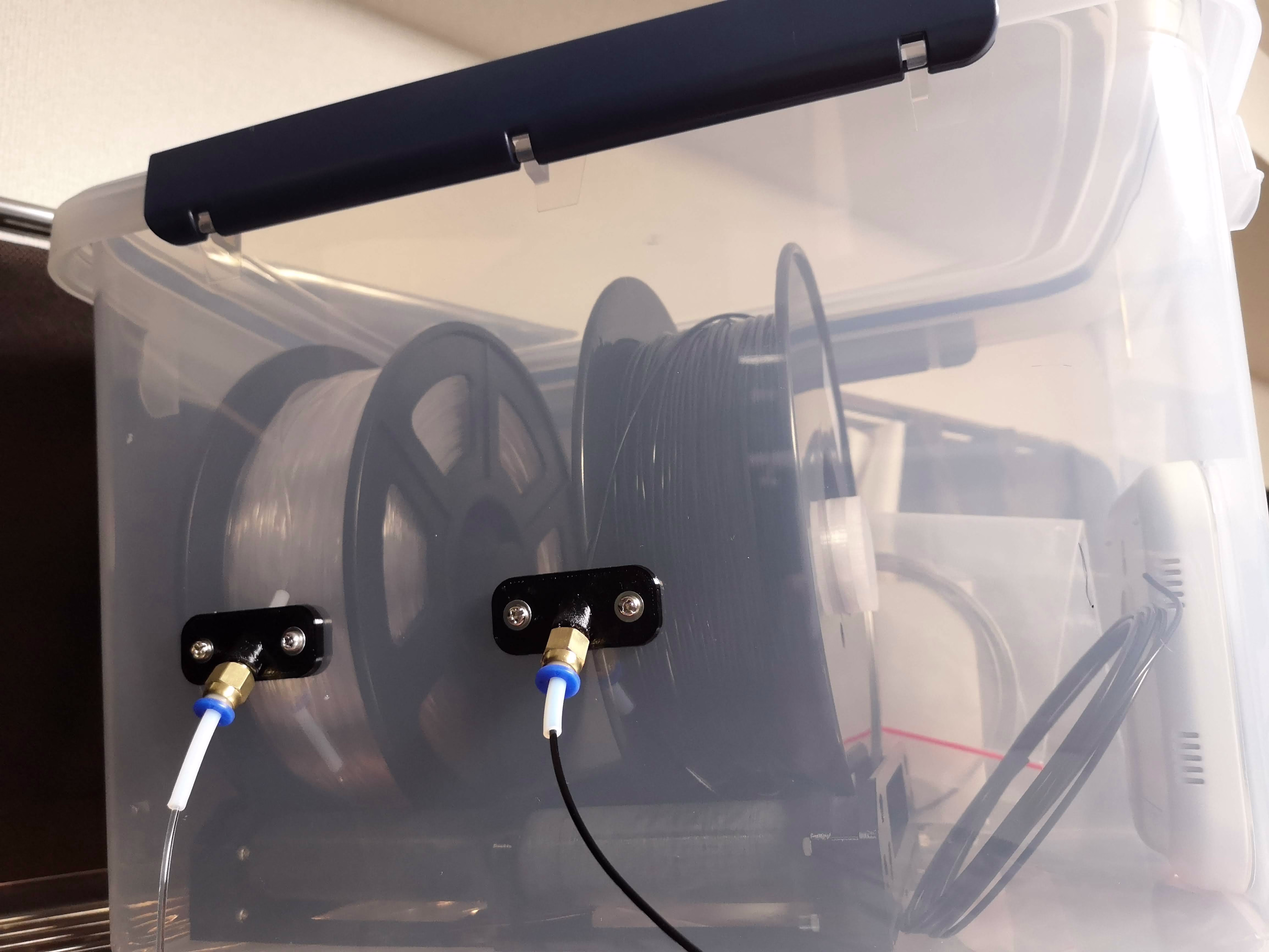 画像関連:3D プリンタのスプールホルダーを一新