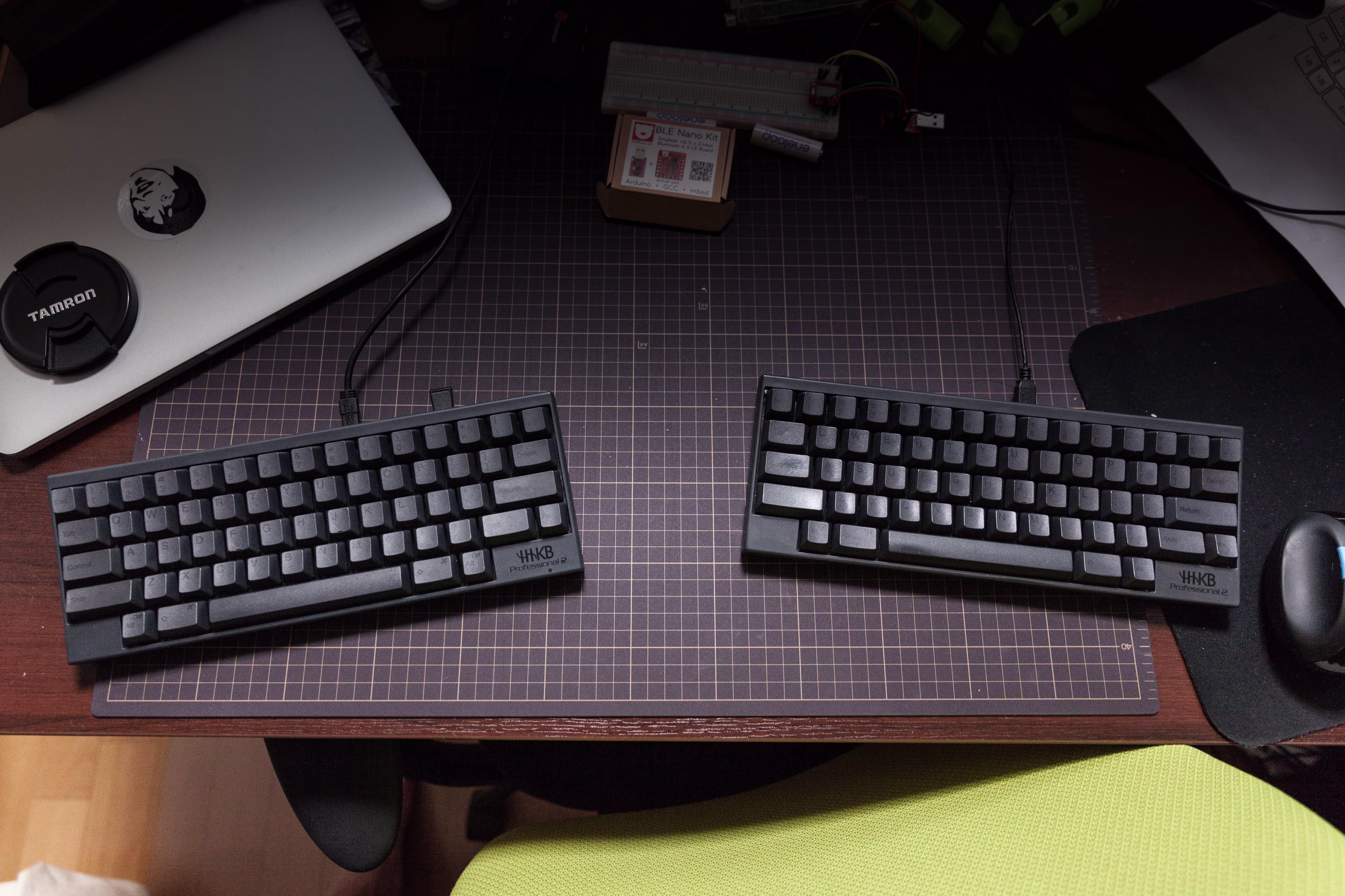 画像関連:HHKB を左右分割エルゴノミクスキーボードにする (OSX)