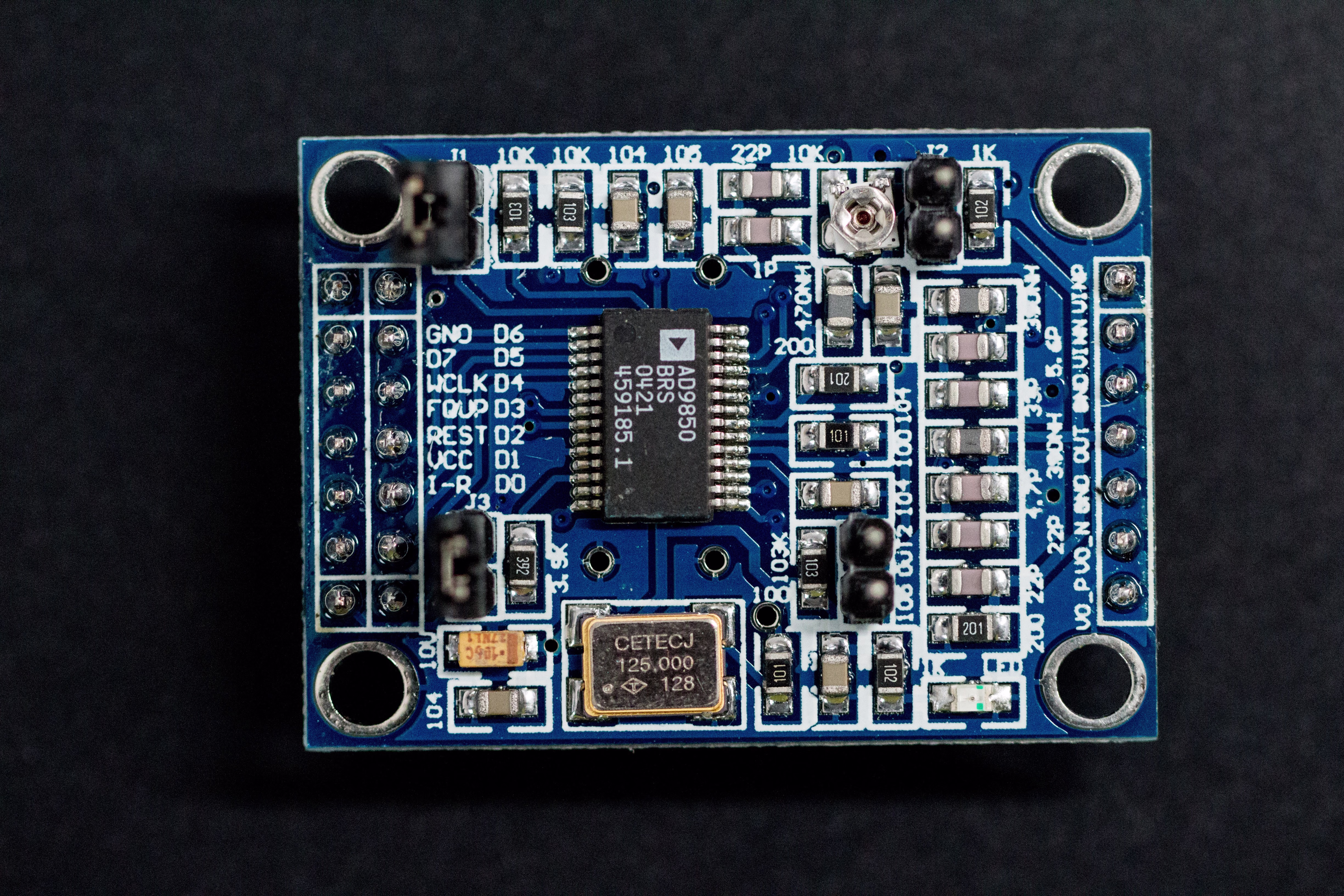 画像関連:AD9850 DDS モジュール