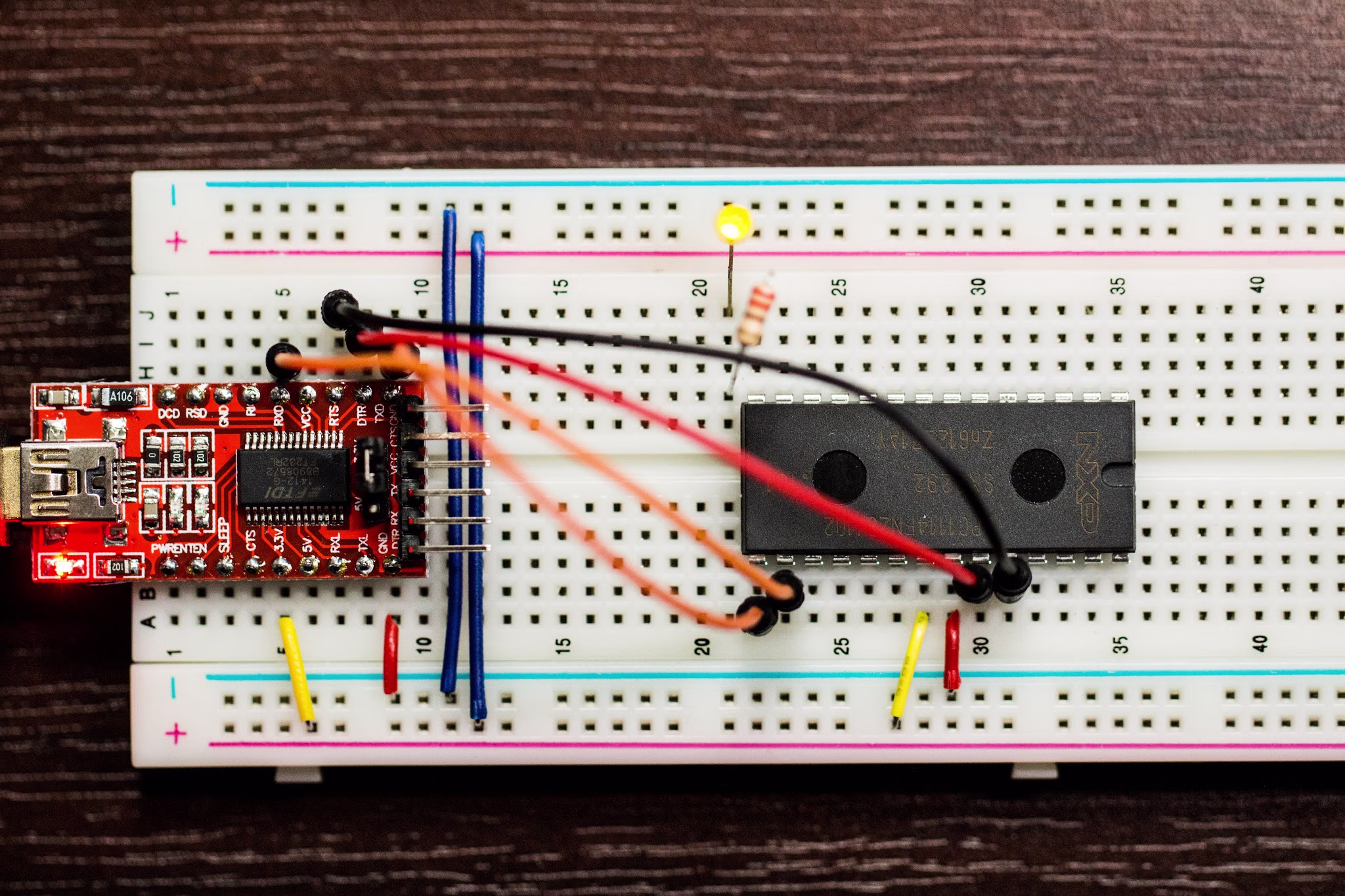画像関連:LPC1114 LPC1114FN28 / mbed 開発を platformio を使ってやる